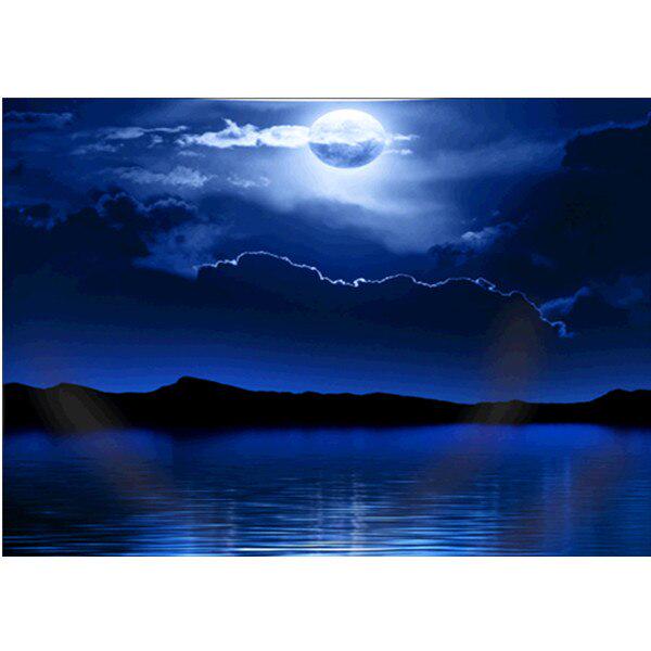 DIY Алмазная вышивка Отражение воды 5D Полный круг Алмазная картина Современное животное Вышивка крестом