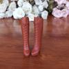 Модные женские кукольные сапоги на высоком каблуке для кукол 1/6 BJD 30 см, подходят для кукол с длиной стопы 2 см