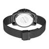 Montre - JUST CAVALLI - JC1G215M0075 - Acier inoxydable - Maille milanaise - Noir