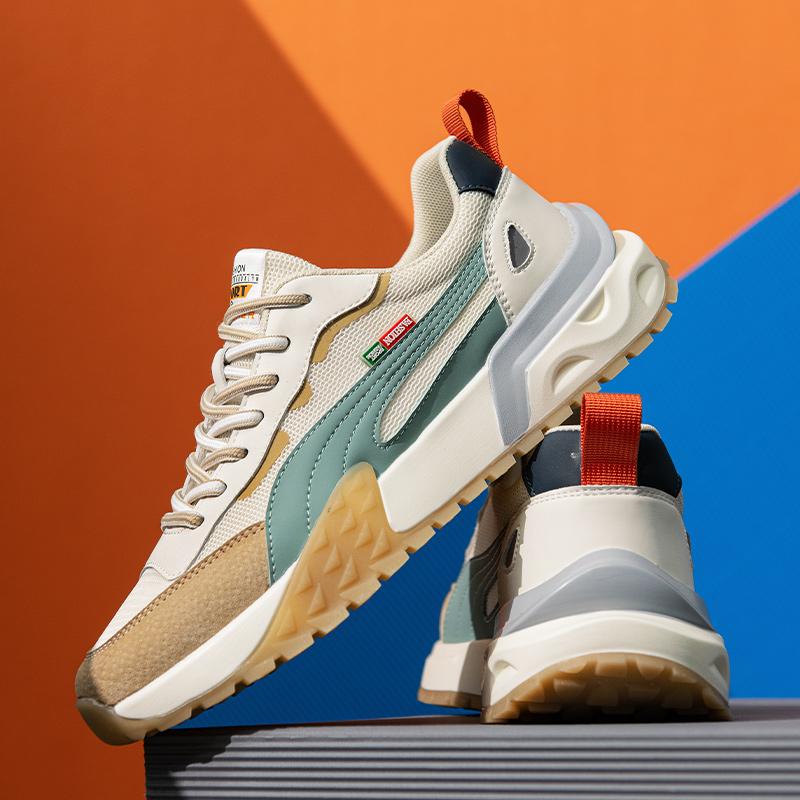 Fashion Casual Sneakers Men Platform Shoes Comfortable Walking Sports Shoes Free Shipping Outdoor Tennis Shoes For Male