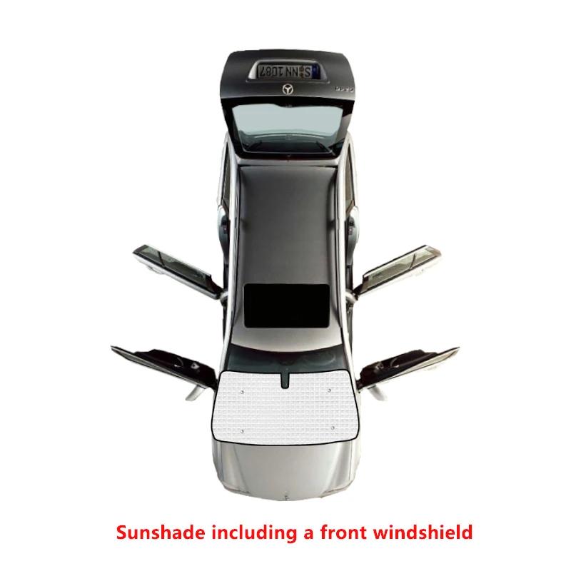 Полный автомобильный солнцезащитный козырек для BMW 3 серии E90 2005 2006 2007 2008 2009 2010 2011 Защита от УФ-излучения Солнцезащитный козырек на лобовое стекло