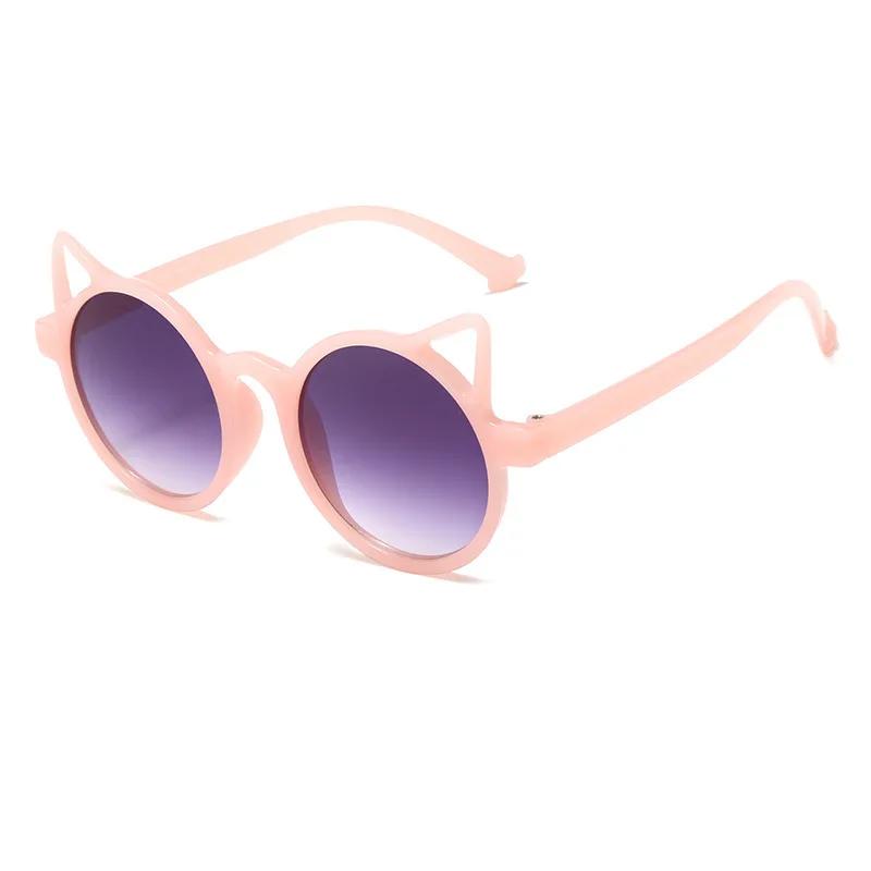Little Cat Shaped Sunglasses Outdoor Cute Sun Protection Beach Boys Girls Sun Glasses Shades Eyewear UV400 Oculos