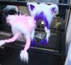 Plush fursuit niche two-dimensional cat ears and animal ears anime subculture unisex fried hair y2k headgear hat