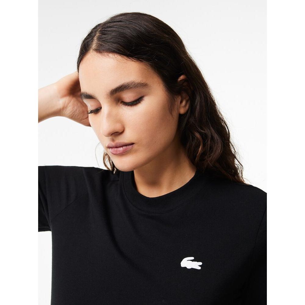 Lacoste Женская тренировочная базовая футболка Tf9246 54g 031 q2nTf9246 54g031