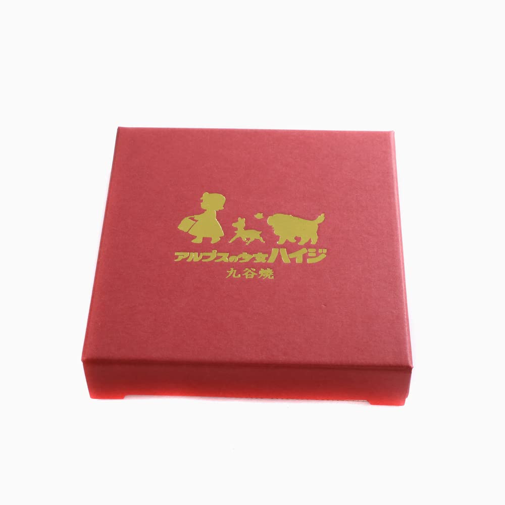 Хайди Кутани Керамика Маленькая Сделано в Традиционном Хокурику Девочка с Маленькой Модной Тарелкой, Япония, Ремесло, Хайди, Альпы, Тарелка, Посуда, Тарелка, По всей поверхности