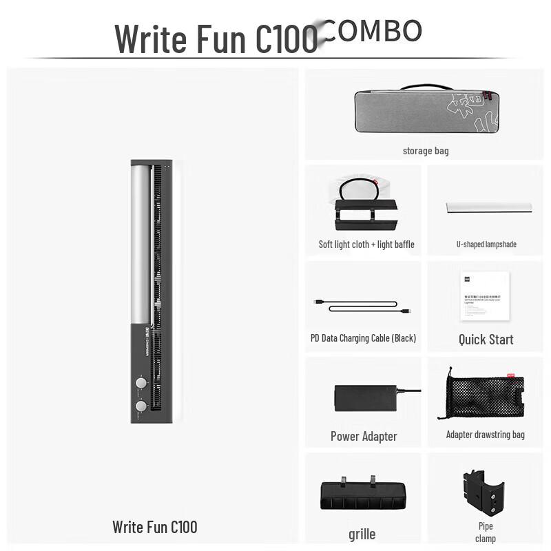 Светодиодный видеосвет-палка Zhiyun C100 RGB LED