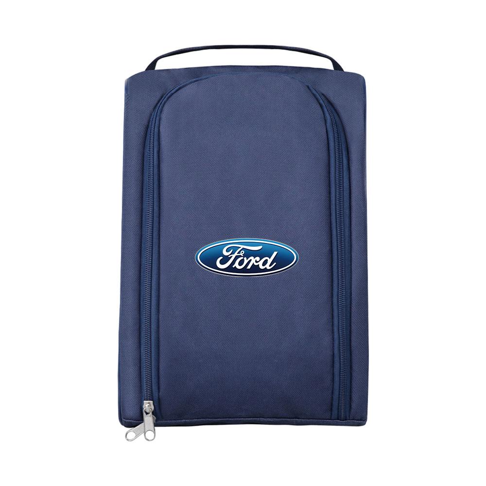 1pcs Car Portable Golf Handbag Dustproof Football Tennis Shoe Bag For Ford Mustang Foose Explorer Mondeo Shelby Fiesta Fusion ST