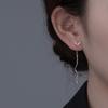 У Yilu есть серьги в виде оленя для женщин, модные рождественские новые волнистые бахромчатые рога, длинные и тонкие