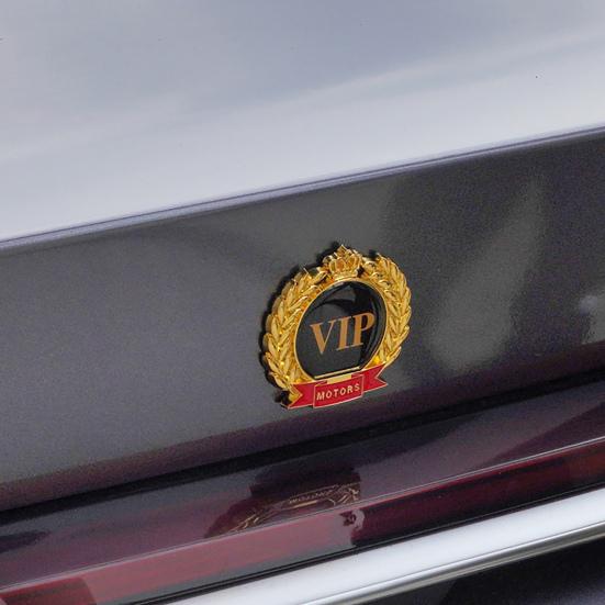 Автомобильная наклейка сильная клейкость, водостойкий декоративный 3D VIP задний передний бампер, металлический значок, автомобильные аксессуары