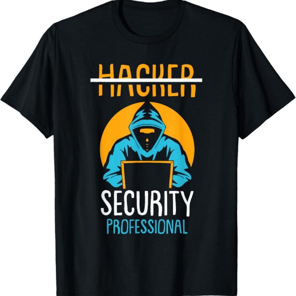 Hacker Security Professional It Hack Computer Hacking T-Shirt