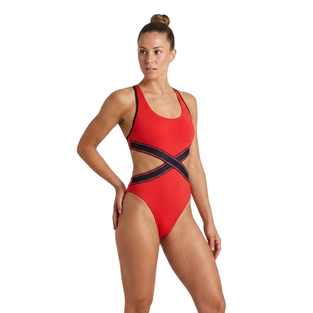 Speedo Womens/Ladies Cut Out One Piece Swimsuit
