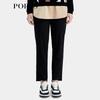 PORTS Women's Solid Slim Casual Pants
