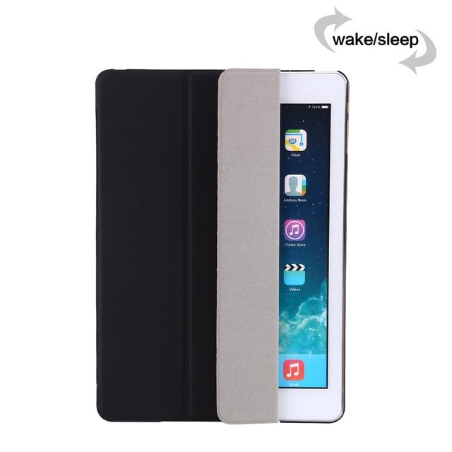 Складной трехстворчатый чехол для планшета iPad 10,2 дюйма, 7-8 дюймов, 9,7 Air 3 2 Air4, 10,9 дюйма, умный чехол из искусственной кожи, чехол для автоматического пробуждения, чехол для ipad pro 11 12,9 2020