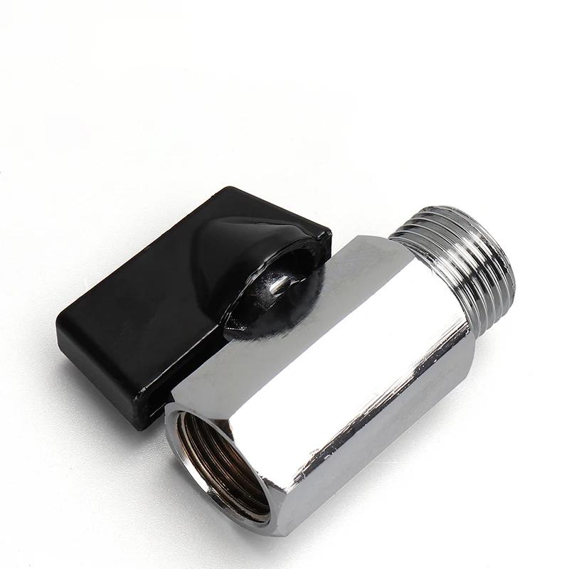 1/8" 1/4" 3/8" 1/2" Резьбовой Мини Латунный Шаровой Кран BSP Папа-Мама Компрессор Воздух Вода Газ Нефть Запорный Кран