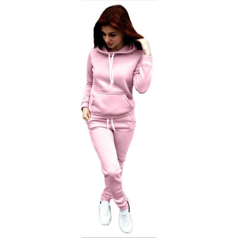 New women's clothing fleece sports suit women