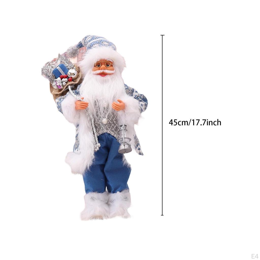 Рождественская кукла Санта-Клаус фигурка украшение статуя для дома праздник