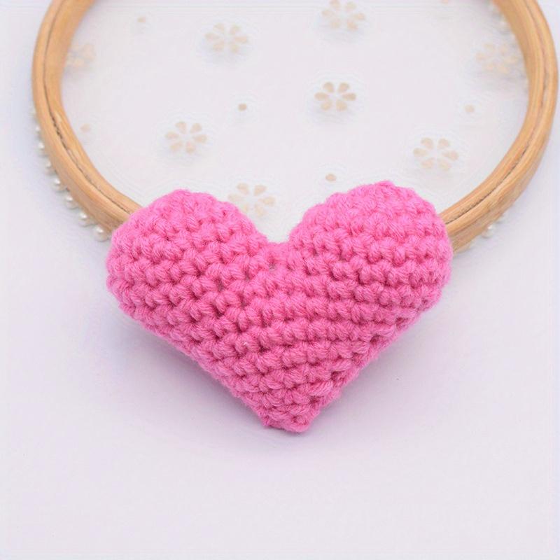 Полуфабрикаты в форме сердца Аксессуары Ручная работа Вязание крючком Шерсть Хлопок Вязание Персиковое сердце Одежда Обувь Носки Шарф Аксессуары Аксессуары Аксессуары