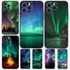 Northern Lights Phone Case For iPhone 15 16 14 13 12 11 Pro Max Mini Plus XS X XR Back Cover