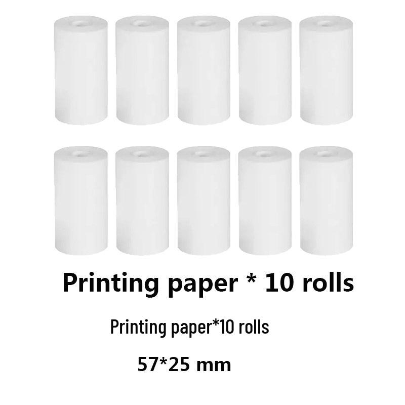Mini Coreless Self-Adhesive Thermal Printer Paper for Cash Register and Photo Labels
