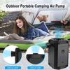 Portable Electric Air Pump Inflator Pump Rechargeable Air Compressor Battery PVC Boat Mattress Inflatable Pool Raft Tyre Balls