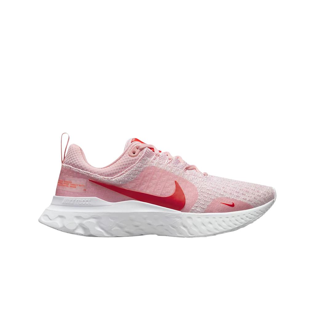 (w) Nike React Infinity Run Flyknit 3 Medium Soft Pink White