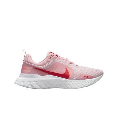 (в) React Infinity Run Flyknit 3 Средний мягкий розовый белый