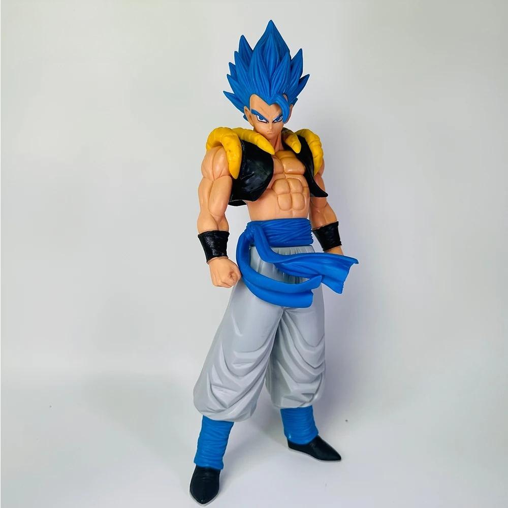 Аниме Dragon Ball Z Супер Сайян Синий Гогета ПВХ Фигурка Действия Модель Игрушки Декор для Рабочего Стола Подарок на День Рождения Ребенку