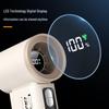 Southeast Asia T08 USB Rechargeable Handheld Fan with Digital Display and Large Airflow