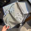 100% Натуральный Шелковый Платок Женский Дизайн Квадратный Маленький Платки Лента для Волос Повязка на Голову Платок Женский Бандана