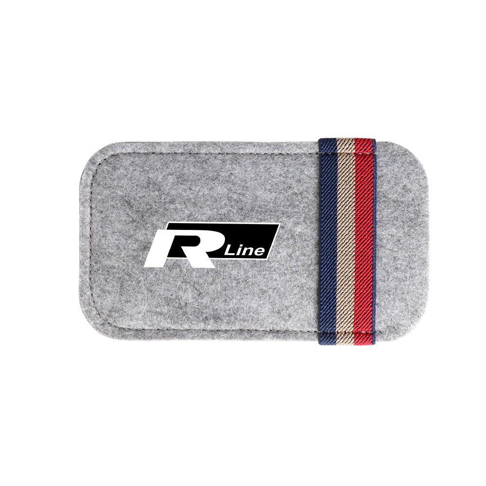 efg1 MZYJD Car Sunglasses Organizer Bag Eyeglass Holder Glasses Storage Clip For VW Volkswagen Rline Golf GTI Passat Sticker