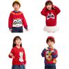 Balabala Kids' Festive Cartoon Pullover Sweater