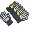 Windproof Luminous Skeleton Claw Gloves Thicken Halloween Bone Claw Gloves  Women