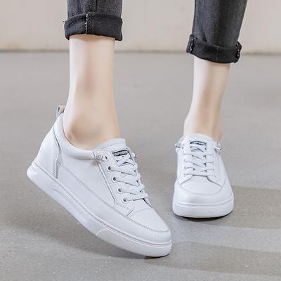 Новые модные одношаговые повседневные туфли на толстой подошве для ленивых женщин, увеличивающие рост