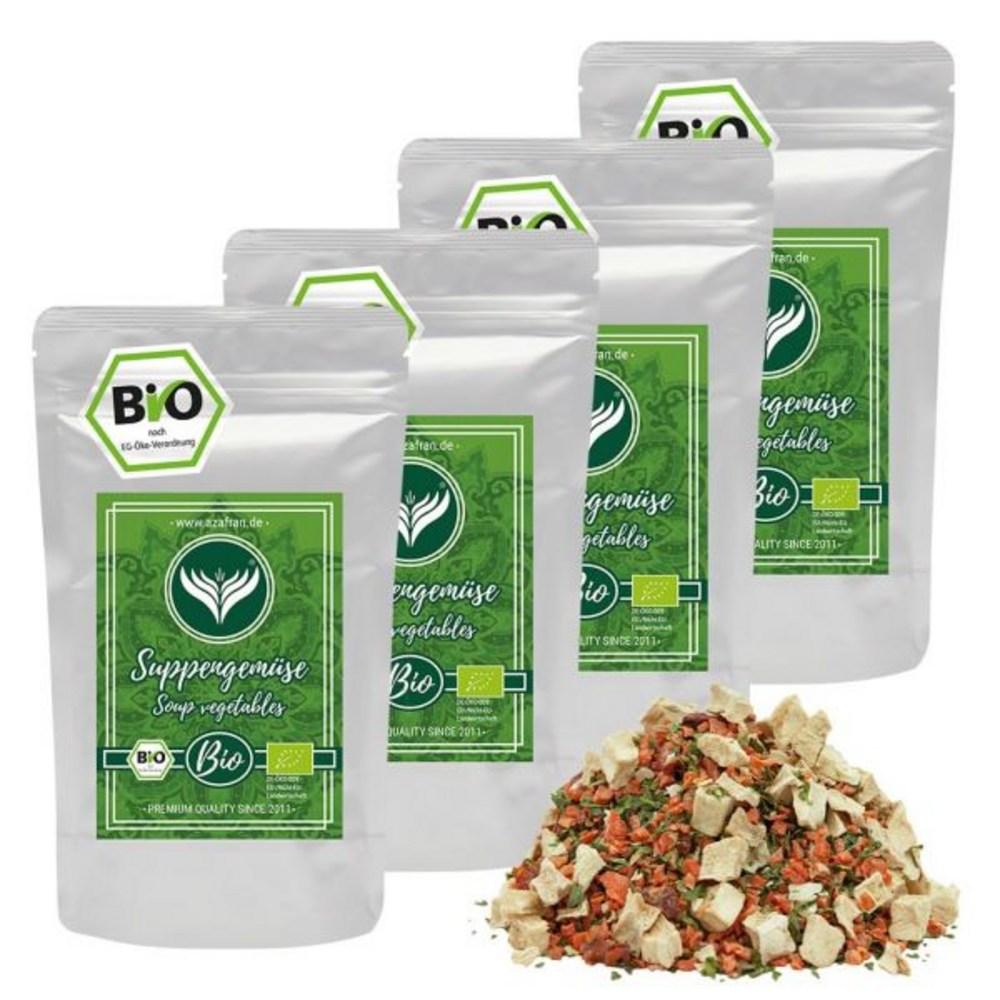 Azafran Organic Soup Vegetable Spice Mix Yeast Glutamate Fat Salt Sugar No Added 500g 2000g 1 pcs