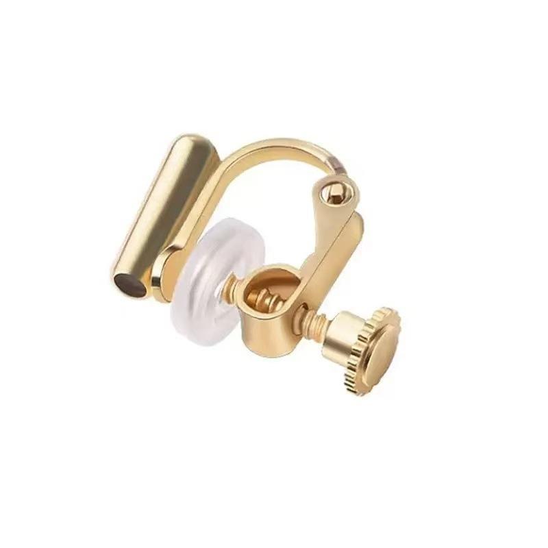 2Pcs Stainless Steel Ear Clips Without Piercing Earrings Parts Findings For Women Ear Clip On Earrings Converter Diy Jewelry