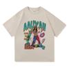 Комическая футболка Aaliyah Babygirl 90-х Мерч RB-исполнителя Харадзюку Унисекс Хлопковая рубашка Смешной принт Удобные футболки для женщин и мужчин