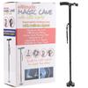 Foldable LED Safety Walking Stick Height Adjustable Magic Cane for Old Man