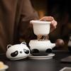 Panda Ceramic Tea Infuser Mug