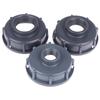 1pc Durable IBC Tank fittings S60X6 Coarse Threaded Cap 60mm Female thread to 1/2",3/4",1" Adaptor Connector