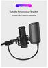 Large Metal Mesh Anti-Spray Mic Filter: Clip-On Stand for Noise Reduction in Professional Recording and Live Broadcasting
