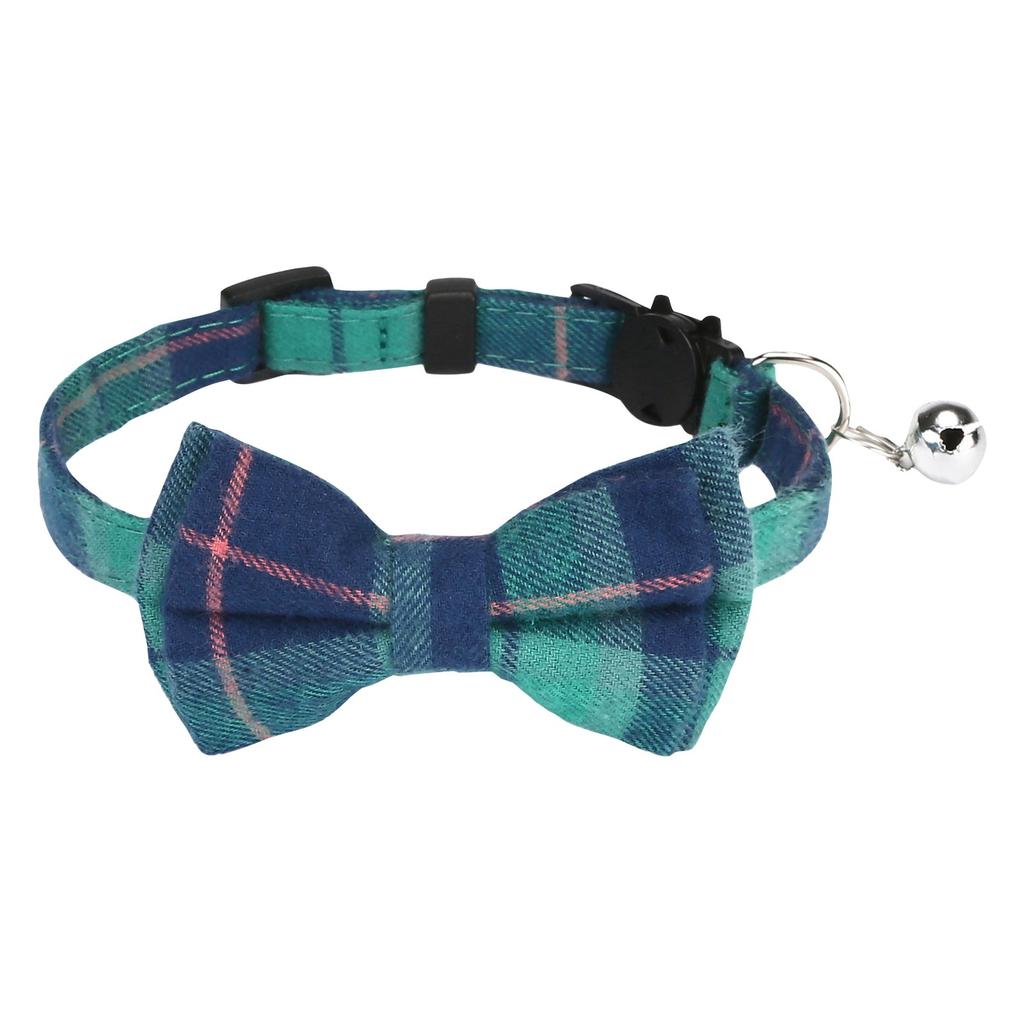 Pet Collar Bow English Collar Strap, Head Safety Socket Dog Collar With Bow And Bell For Dogs, Cats And Rabbits