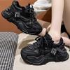 Модная роскошь 2024 года, весна и осень, новые популярные кроссовки на толстой подошве, универсальные повседневные кроссовки для сноуборда, сетчатые дышащие спортивные туфли, кроссовки