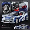 1:24 BMW M3 GTR E46 Performance Road Racing Литой металлический модельный автомобиль из сплава Домашний модный и настольный декоративный элемент Подарки на день рождения