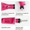 Portable Electric Manicure Art Pen Electric Nail Grinder Nail Efile Nail Drill Pen Manicure Machine Kit Salon Home Use
