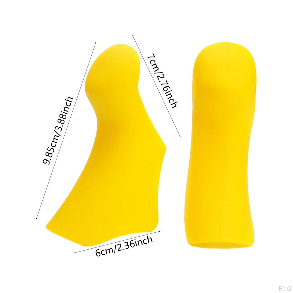 2 шт. чехлы на рычаг переключения передач велосипеда, чехол на ручку, противоскользящий силиконовый дорожный велосипед