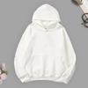 Men Hoodie with Solid Color Hood Large Front Pocket Pullover Sweatshirt Loose Fit Sports