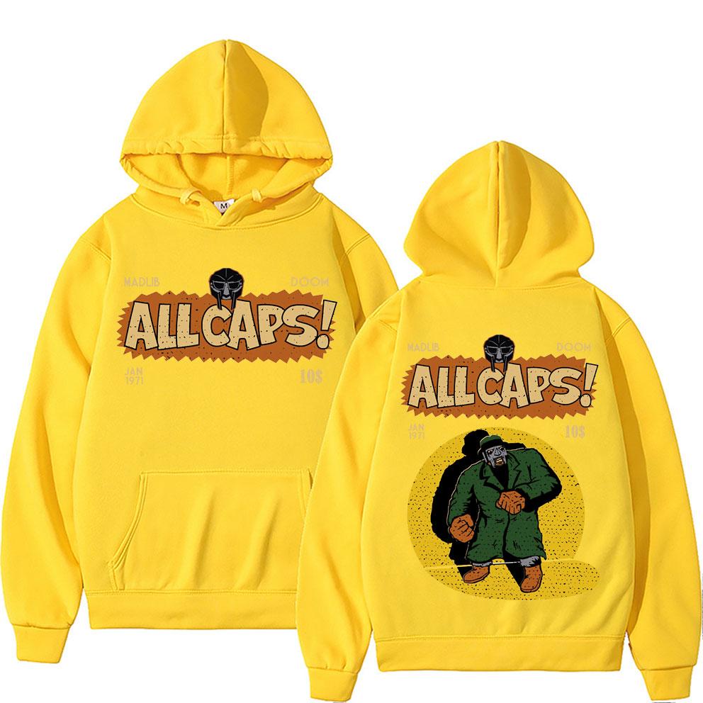 Madlib Doom толстовки с двусторонним принтом Singer Madvillain Mf Doom удивительная толстовка унисекс женская толстовка в стиле хип-хоп уличная одежда унисекс