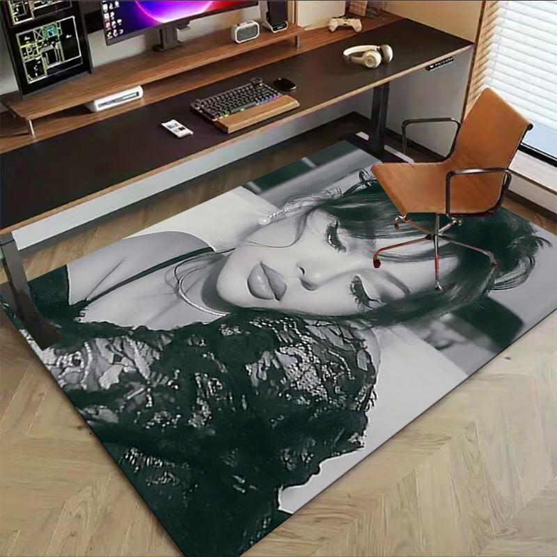 Elegant Lace Elegance Carpet For Playroom Bedroom Living Room Sofa Home Decorkids Game Area Rug Nonslip Floor Mat