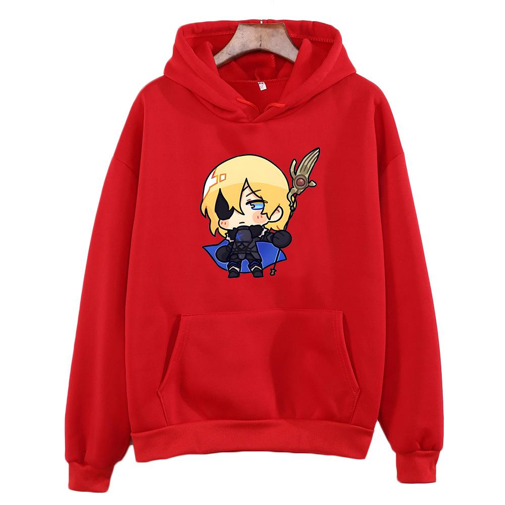 Японский аниме унисекс с капюшоном синий огонь удобный флисовый свитшот длинный рукав Harajuku одежда Kawaii Hoody