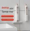 Компактная швабра-губка многоцелевого назначения для абсорбирующей уборки: Идеально для рабочих столов, кухонь, ванных комнат и стекла.
